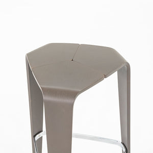2010s Set of Four Tre Bar Stools by Jehs & Laub for Davis in Slate Oak