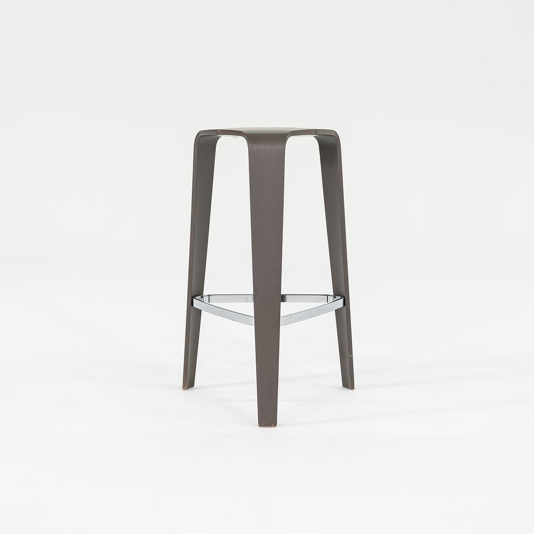 2010s Set of Four Tre Bar Stools by Jehs & Laub for Davis in Slate Oak