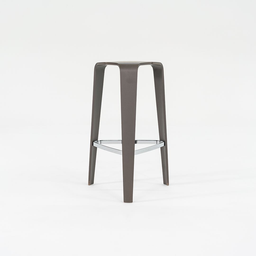 2010s Set of Four Tre Bar Stools by Jehs & Laub for Davis in Slate Oak