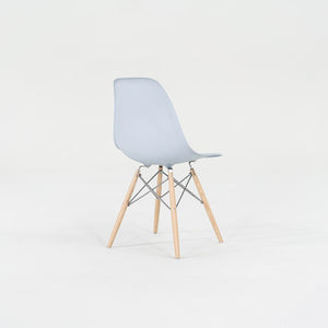 SOLD 2019 DSW Side Chair with Dowel Base by Ray and Charles Eames for Herman Miller Plastic, Steel, Wood, Rubber