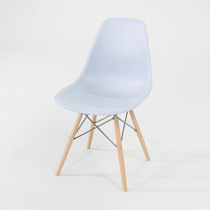 SOLD 2019 DSW Side Chair with Dowel Base by Ray and Charles Eames for Herman Miller Plastic, Steel, Wood, Rubber