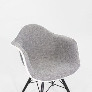 2022 Herman Miller Eames DAW Dining Chair Grey Fabric Upholstery & Eiffel Base