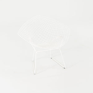 2023 Pair of Bertoia Diamond Chairs, Model 421 by Harry Bertoia for Knoll in White