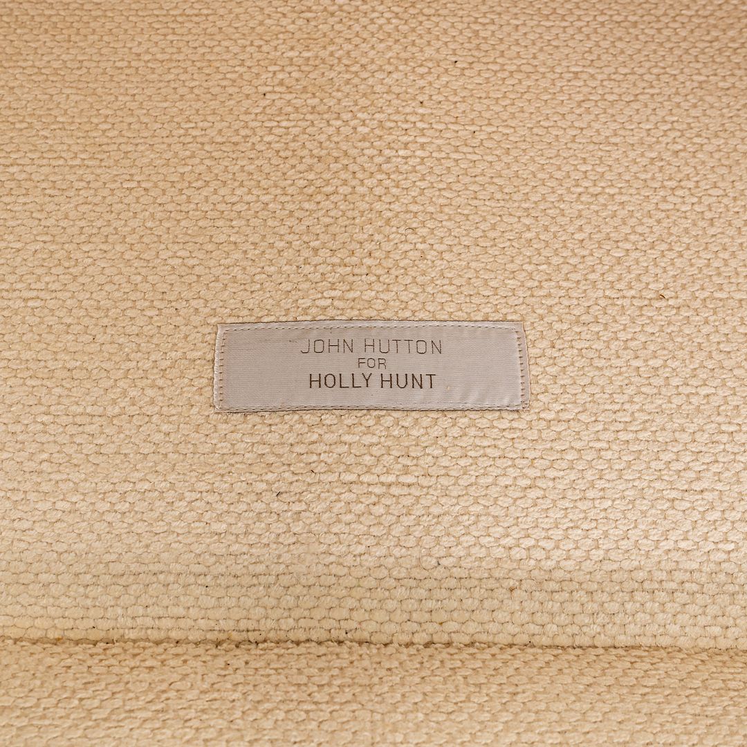 SOLD 2011 Hemp Sail Two-Seat Sofa by John Hutton for Holly Hunt in Fabric