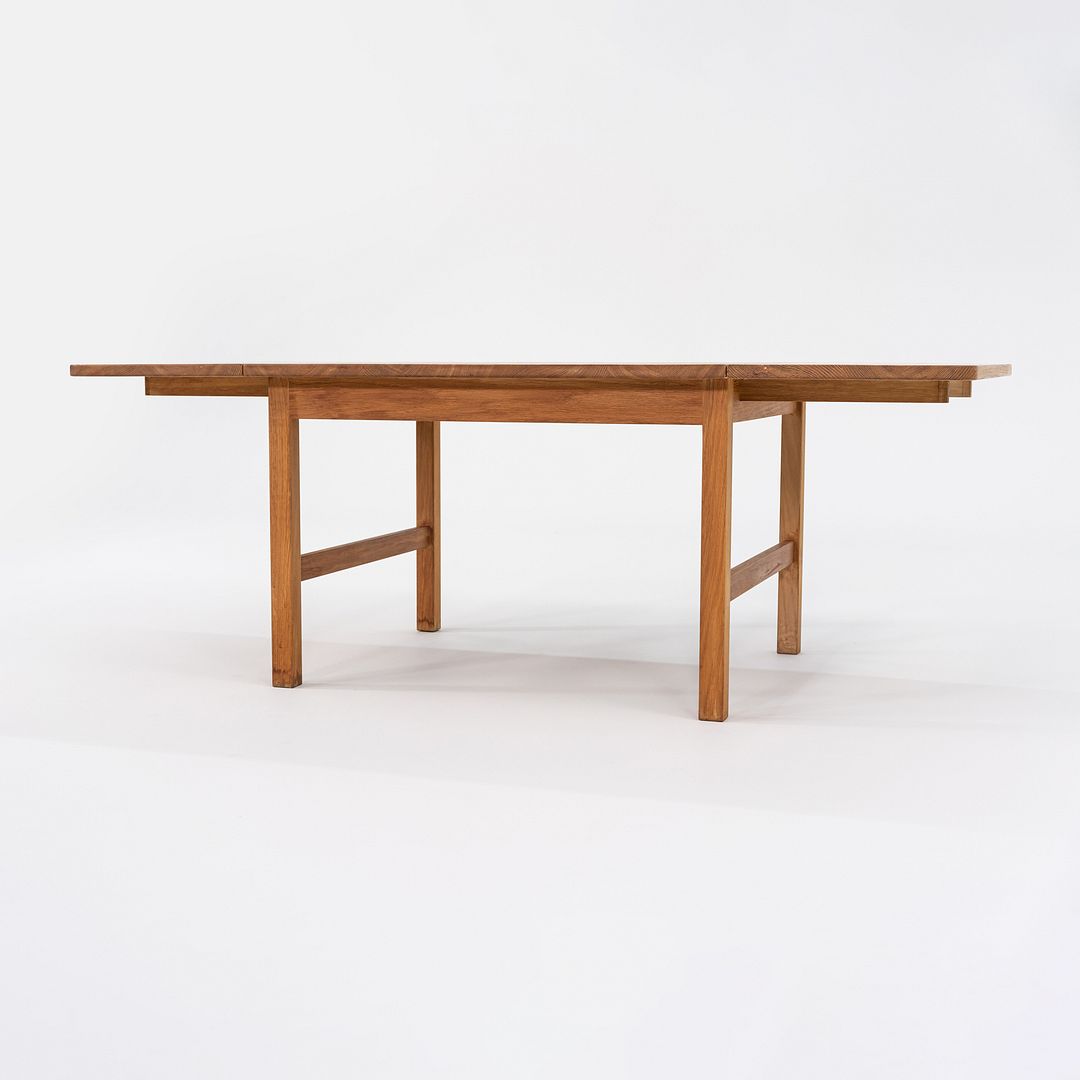 1960s Hans Wegner for PP Møbler Danish Drop Leaf Coffee Table Crafted in Oak