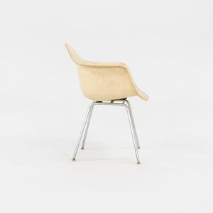 1960 Herman Miller Eames DAX Dining Arm Shell Chair in Parchment Fiberglass