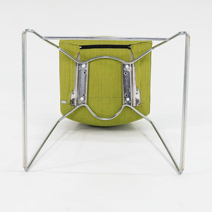 2010s Lievore Altherr Molina for Arper Catifa 46 Upholstered Counter Stool in Green Fabric 2x Available