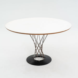 1950s Isamu Noguchi for Knoll Cyclone Dining Table with 48" White Laminate Top