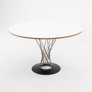 1950s Isamu Noguchi for Knoll Cyclone Dining Table with 48" White Laminate Top