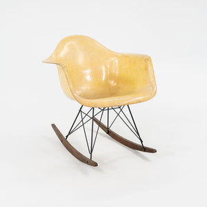 1951 Herman Miller Eames RAR Fiberglass Rocking Chair with Rope Edge and Zenith Tags
