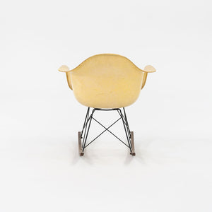 1951 Herman Miller Eames RAR Fiberglass Rocking Chair with Rope Edge and Zenith Tags