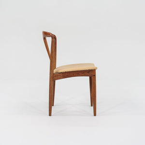 1960s Pair of Juliane Teak Dining Chairs Johannes Andersen for Uldum Mobelfabrik