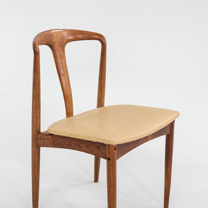 1960s Pair of Juliane Teak Dining Chairs Johannes Andersen for Uldum Mobelfabrik