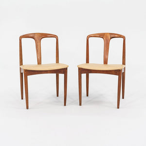 1960s Pair of Juliane Teak Dining Chairs Johannes Andersen for Uldum Mobelfabrik