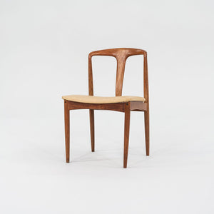 1960s Pair of Juliane Teak Dining Chairs Johannes Andersen for Uldum Mobelfabrik