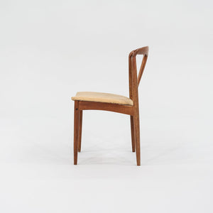 1960s Pair of Juliane Teak Dining Chairs Johannes Andersen for Uldum Mobelfabrik