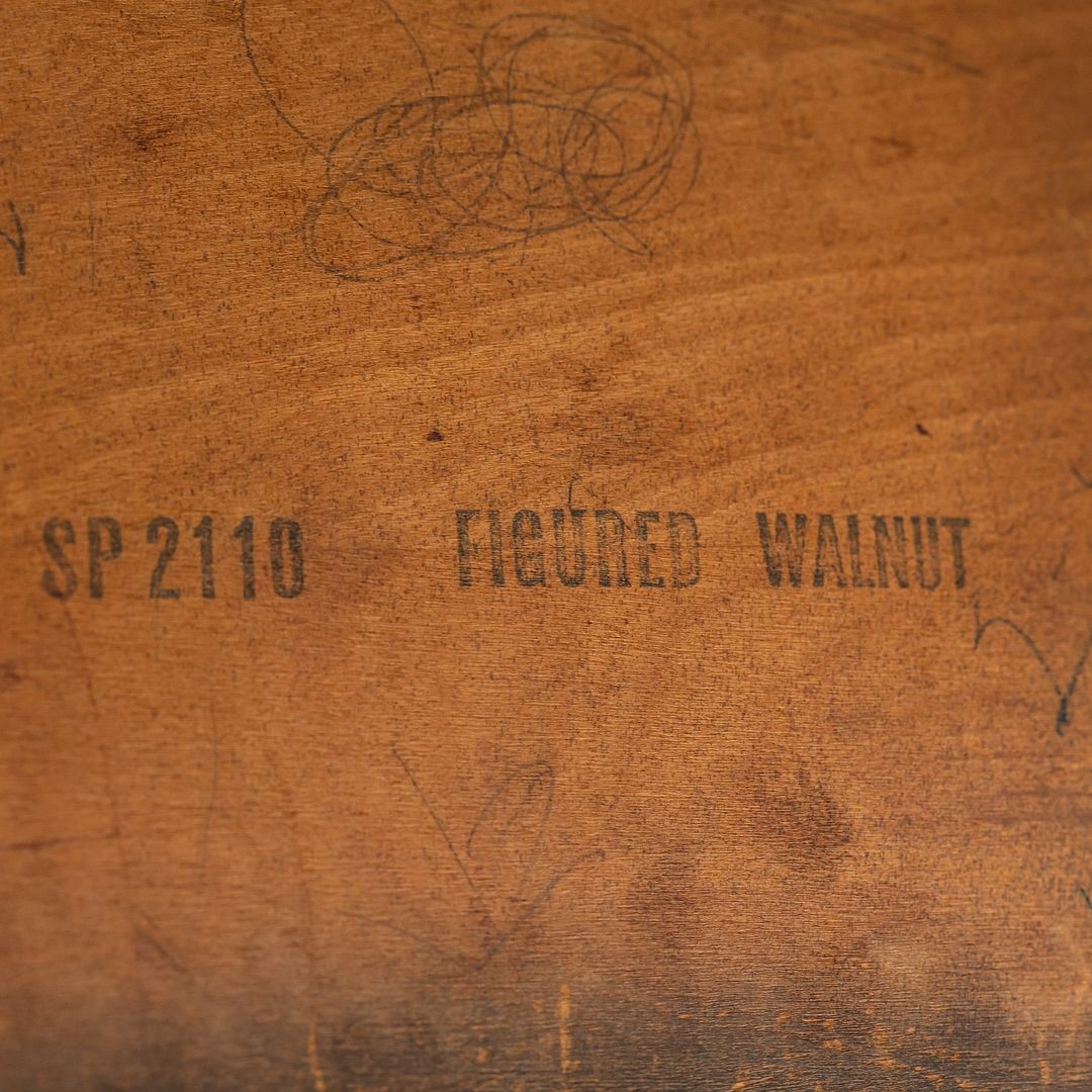 1945 Executive Desk, Model SP1110 by Frank Fletcher for Fletcher California in Walnut