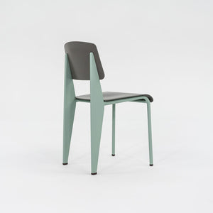 2023 Standard SP Chair by Jean Prouve for Vitra in Green and Grey Brand New 12+ Available