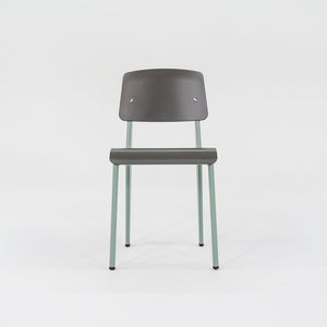 2023 Standard SP Chair by Jean Prouve for Vitra in Green and Grey Brand New 12+ Available