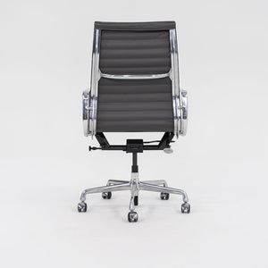 2016 Aluminum Group Executive Desk Chair, EA337 by Ray and Charles Eames for Herman Miller in Grey Leather 3x Available