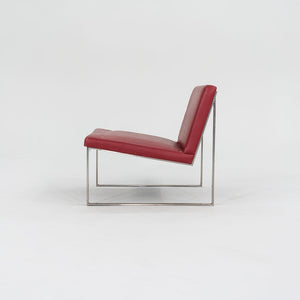 2010s B.2 Chair by Fabien Baron for Bernhardt Design in Red Leather 12+ Available