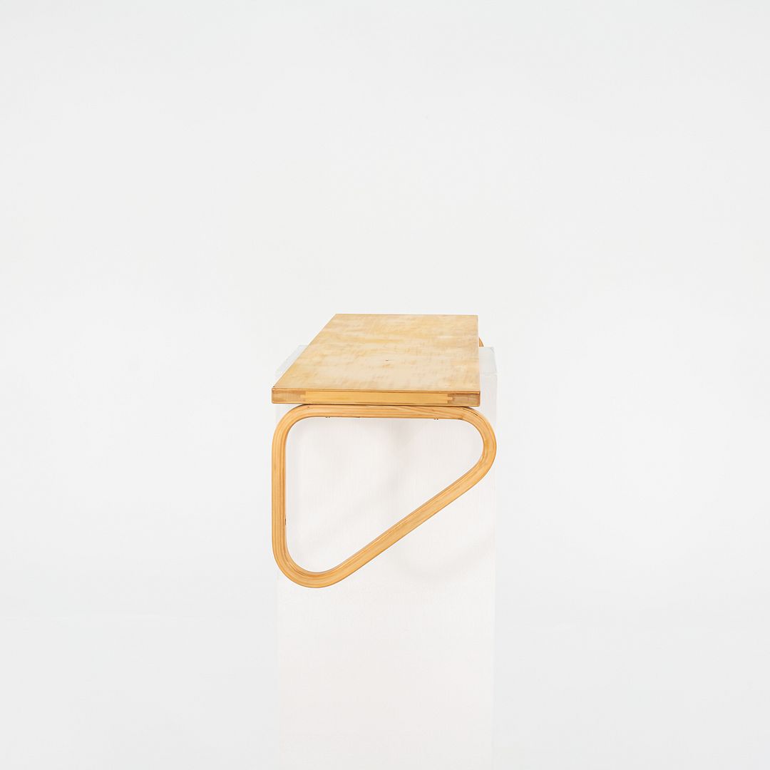 1970s Aino & Alvar Aalto for Artek Laminated Birch Shelf, Model 112B, 35 inches