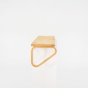 1970s Aino & Alvar Aalto for Artek Laminated Birch Shelf, Model 112B, 35 inches