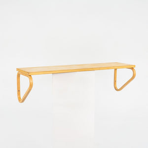 1970s Aino & Alvar Aalto for Artek Laminated Birch Shelf, Model 112B, 35 inches