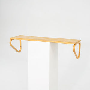 1970s Aino & Alvar Aalto for Artek Laminated Birch Shelf, Model 112B, 35 inches
