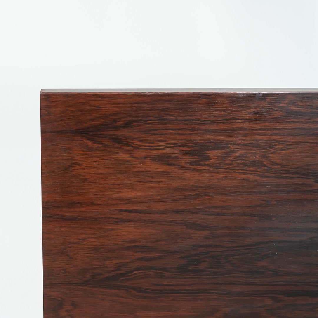 SOLD 1950s George Nelson for Herman Miller Thin Edge King-Sized Headboard in Rosewood