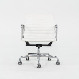 2023 Herman Miller Eames Aluminum Group Management Desk Chair in White, 3x Avail