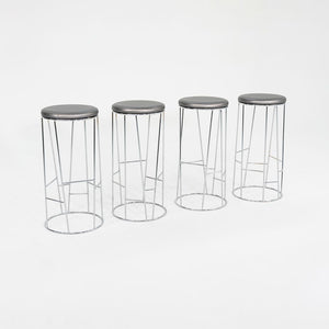 2019 Forest Swivel Bar Stool by Arik Levy for Bernhardt Design in Maharam Alloy Flint Upholstery, 13x Available