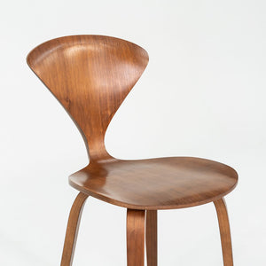 2005 Norman Cherner for Cherner Chair Company Counter Height Stool in Walnut