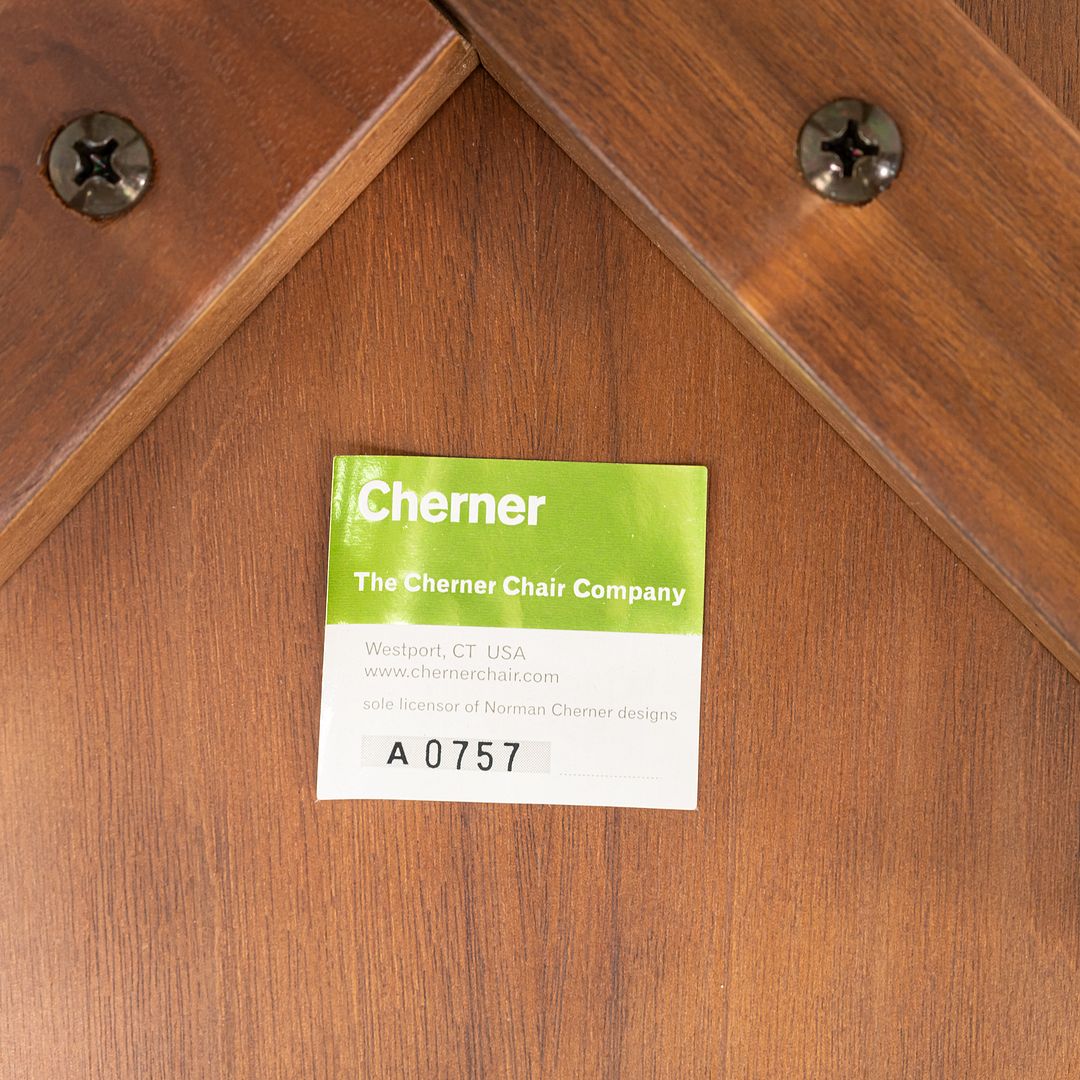 2005 Norman Cherner for Cherner Chair Company Counter Height Stool in Walnut