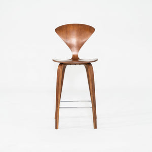2005 Norman Cherner for Cherner Chair Company Counter Height Stool in Walnut