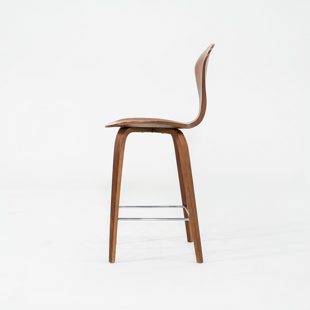 2005 Norman Cherner for Cherner Chair Company Counter Height Stool in Walnut