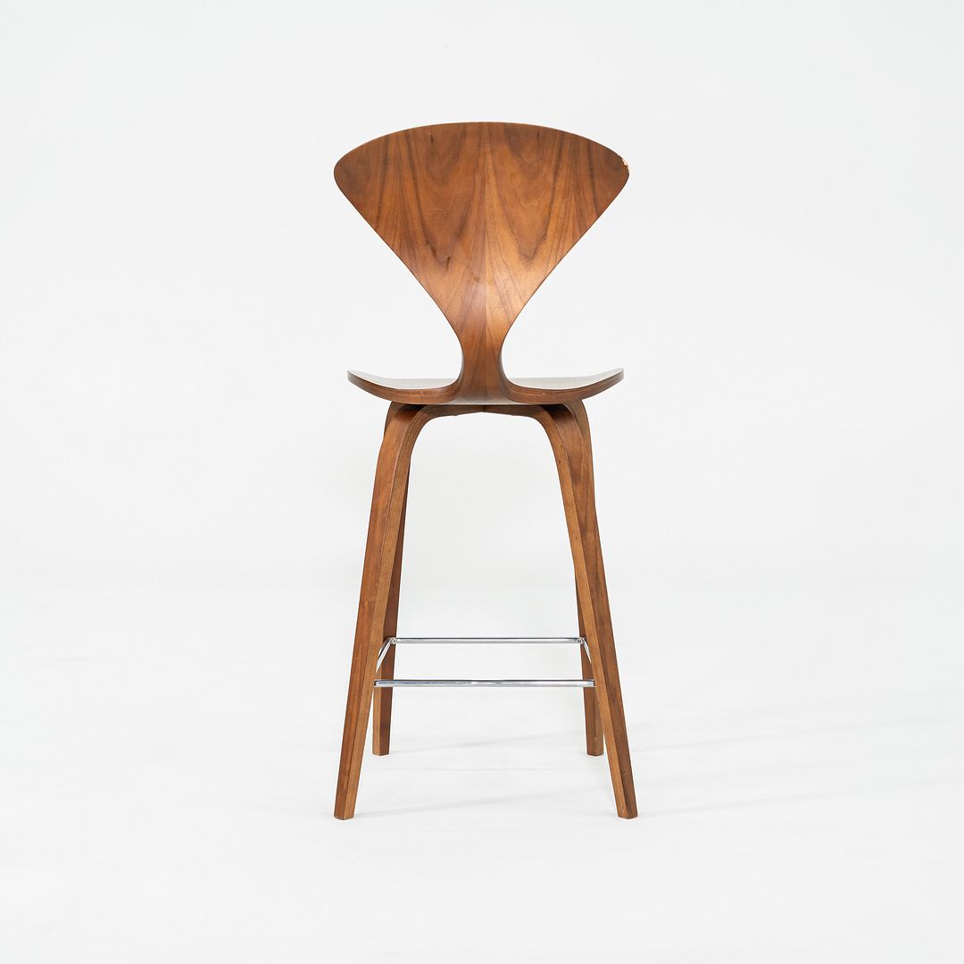 2005 Norman Cherner for Cherner Chair Company Counter Height Stool in Walnut