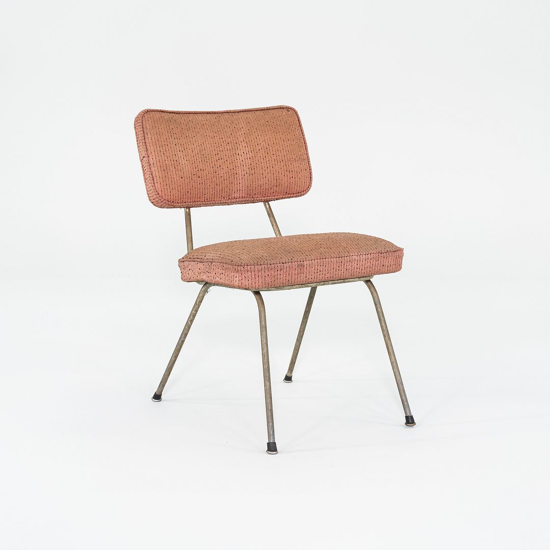 C. 1950 George Nelson for Herman Miller Model 4671 Dining / Side Chair in Pink