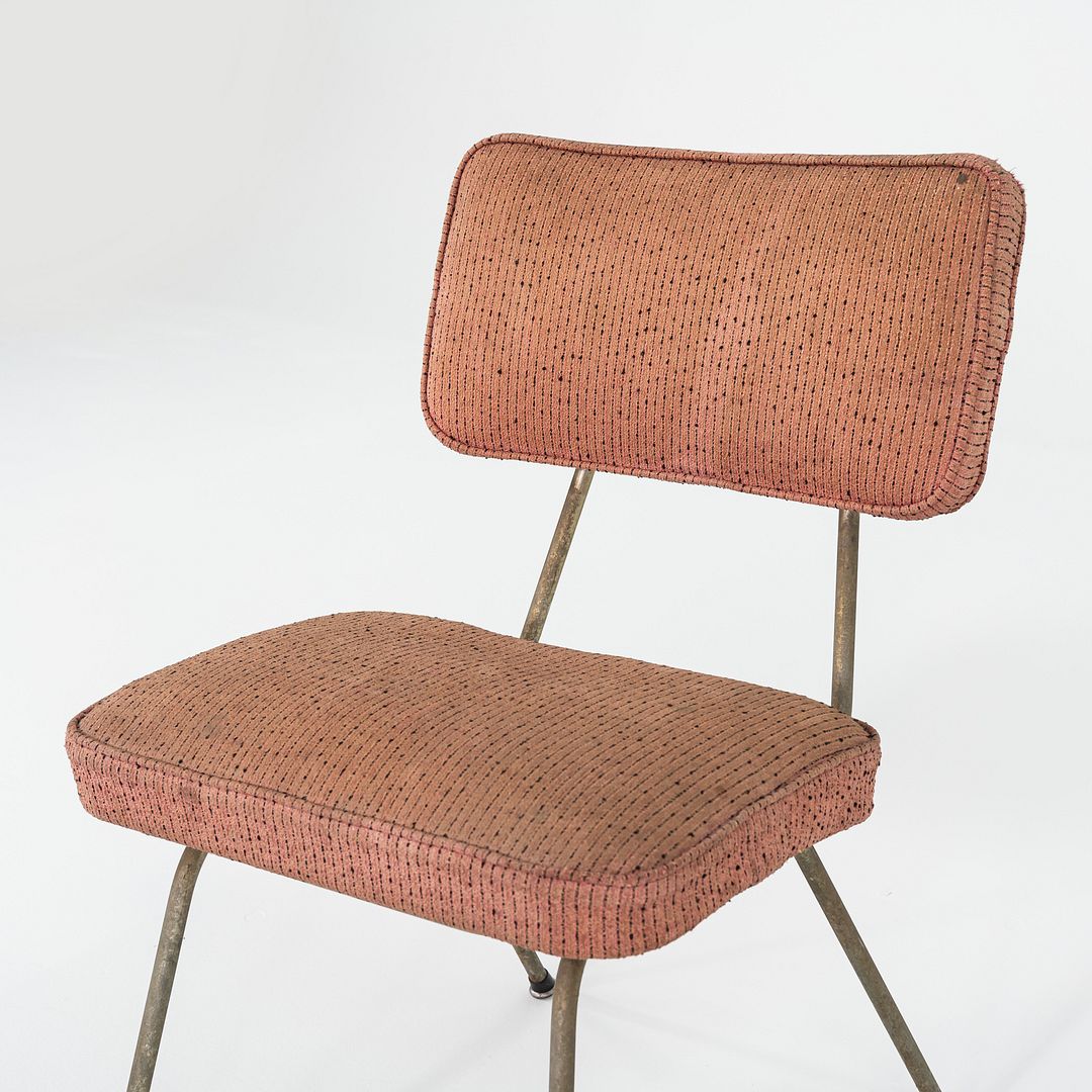 C. 1950 George Nelson for Herman Miller Model 4671 Dining / Side Chair in Pink