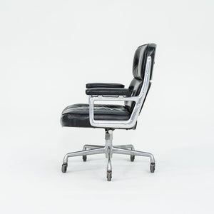 1968 Time Life Executive Desk Chair, Model 3474 by Charles and Ray Eames for Herman Miller in Black Leather with 5-Star Base 12+ Available