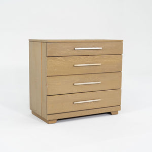 1950s Raymond Loewy for Mengel Furniture 4 Drawer Dresser Cerused Oak 2x Avail