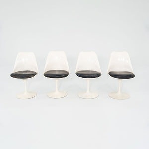 1972 Tulip Chair, Armless Model 151C by Eero Saarinen for Knoll Aluminum, Fiberglass, Paint, Vinyl, Foam