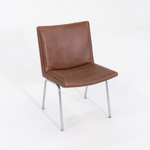 1960s Pair of Hans Wegner AP38 Airport Chairs A.P. Stolen of Denmark w/ Leather