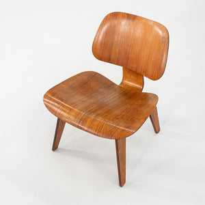 C. 1948 Herman Miller and Evans Charles & Ray Eames LCW Lounge Chair Calico Ash