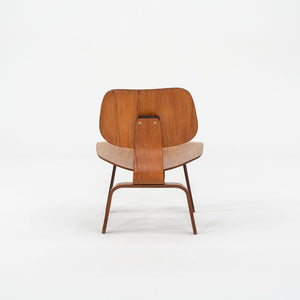 C. 1948 Herman Miller and Evans Charles & Ray Eames LCW Lounge Chair Calico Ash