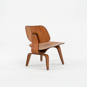 C. 1948 Herman Miller and Evans Charles & Ray Eames LCW Lounge Chair Calico Ash