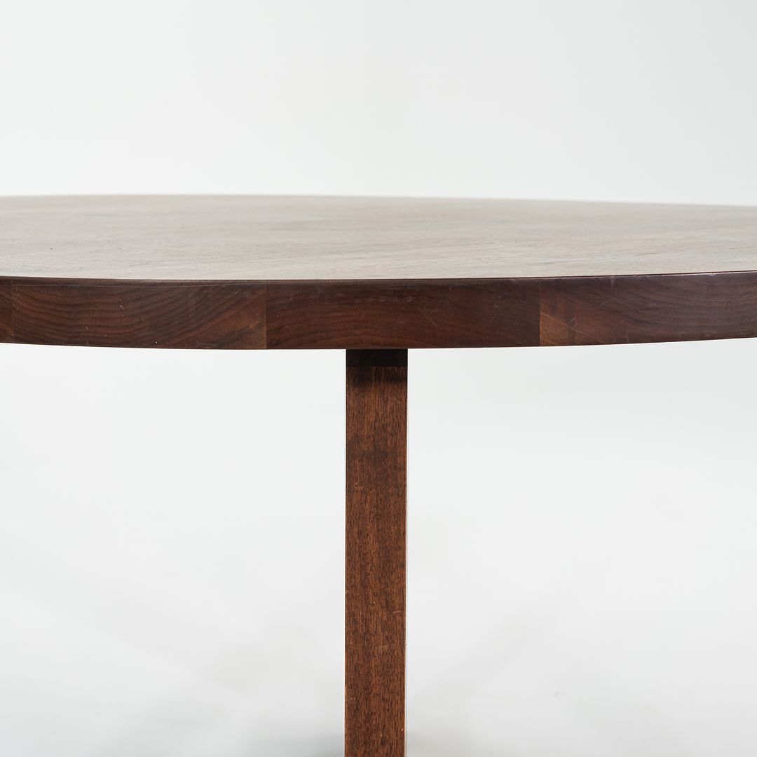 2008 Tyler Hays for BDDW Tobin Dining Table in Solid Black Walnut 54 inch