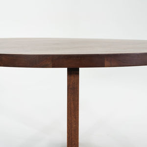 2008 Tyler Hays for BDDW Tobin Dining Table in Solid Black Walnut 54 inch