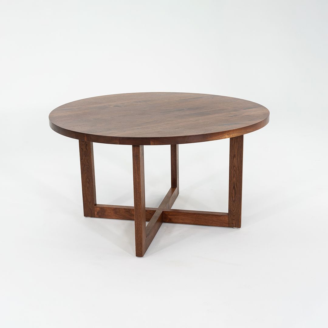 2008 Tyler Hays for BDDW Tobin Dining Table in Solid Black Walnut 54 inch