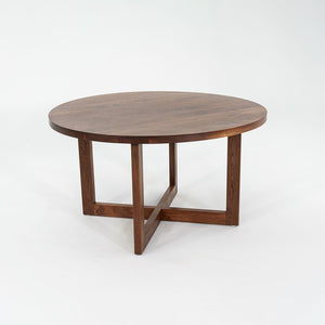 2008 Tyler Hays for BDDW Tobin Dining Table in Solid Black Walnut 54 inch